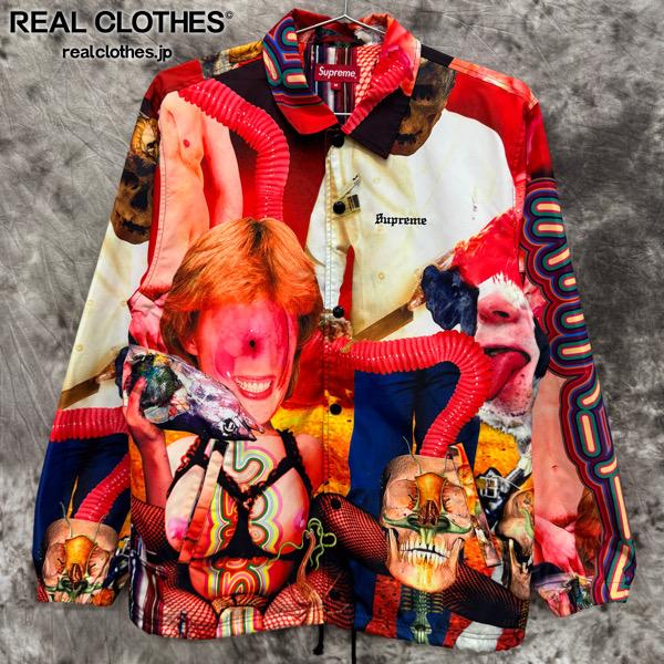 【中古】Supreme×Sekintani La Norihiro/シュプリーム×セキンタニラノリヒロ【19SS】Coaches Jacket/コーチ ジャケット/マルチカラー/M