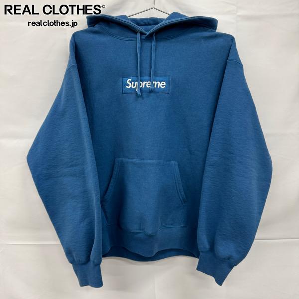 Rakuten - 【中古】Supreme/シュプリーム【23AW】Box Logo Hooded Sweatshirt/ボックス ロゴ フーディー スウェットシャツ/パーカー/ブルー/M