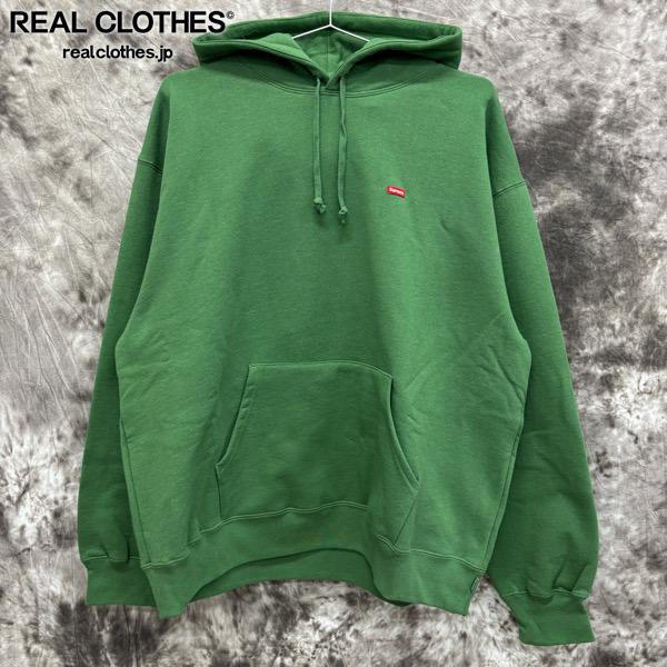 Supreme/シュプリームSmall Box Hooded Sweatshirt/スモール ボックス フード パーカー/ダスティグリーン/XL