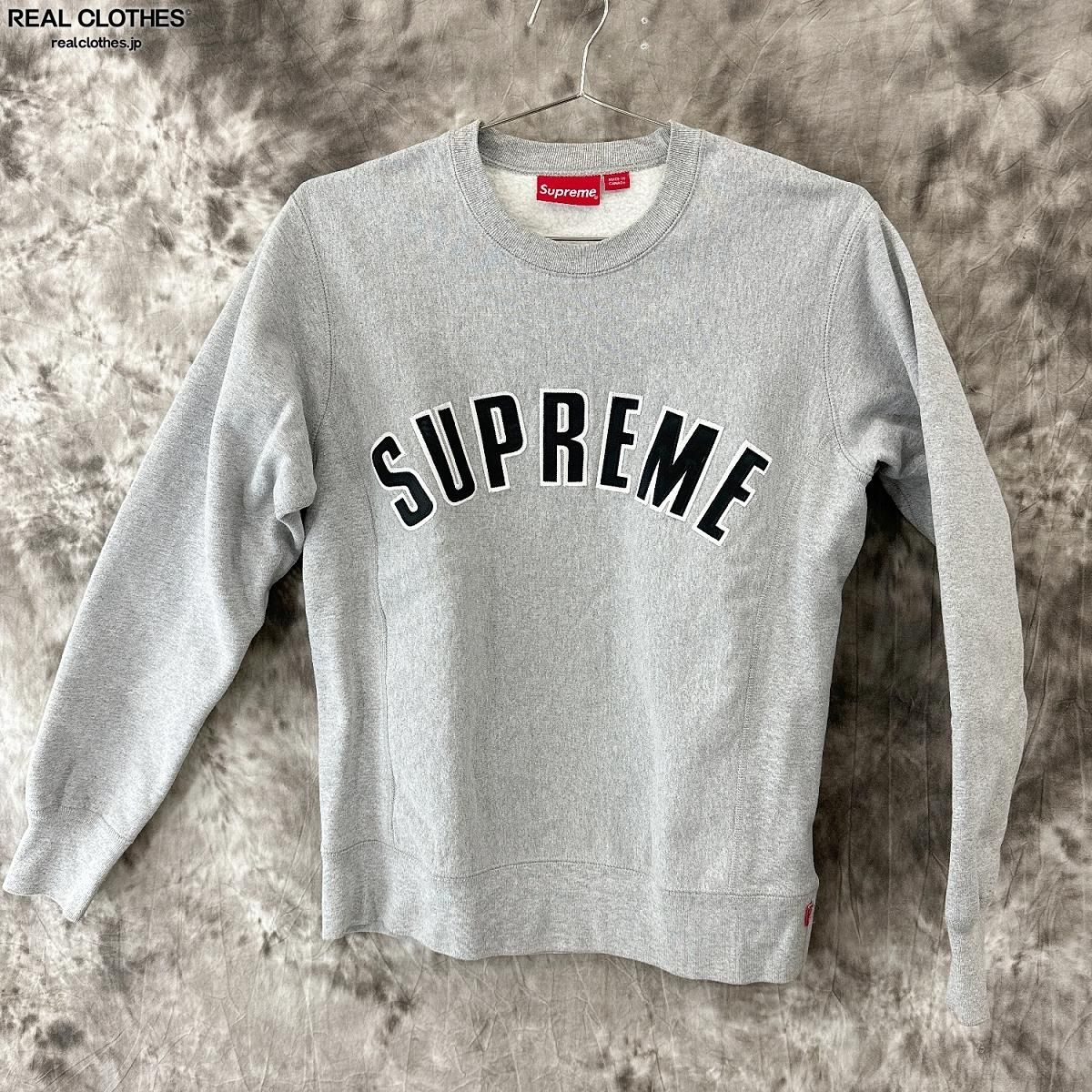 yÁzSupreme/Vv[ y15AWz Arc Logo Crewneck A[`S N[lbN XEFbg/S