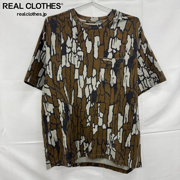 樂天商城 - 【中古】Supreme/シュプリーム【25SS】S/S Pocket Tee/ポケット 半袖Tシャツ/モッシーオークトレバークカモ/L