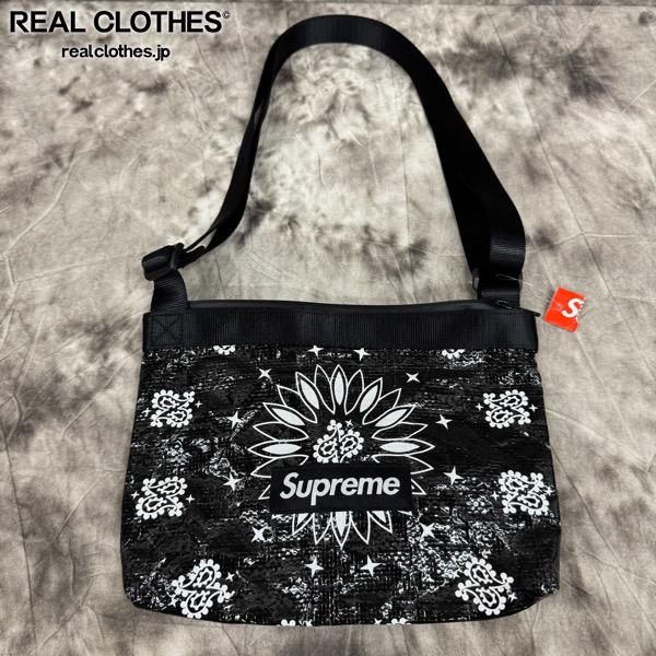 Supreme バンダナ柄 トートバッグ 楽天市場】supreme bandana tarp side bagの通販