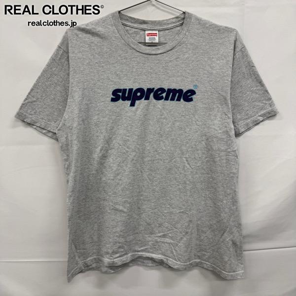 Supreme/シュプリームPinline Tee Ash Grey/ピンライン 半袖Tシャツ/アッシュグレー/M
