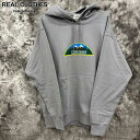 【中古】【未使用】MANASTASH/マナスタッシュ Twin Peaks Hoodie/ツイン ピークス フーディー パーカー/792-4231005/グレー/XL
