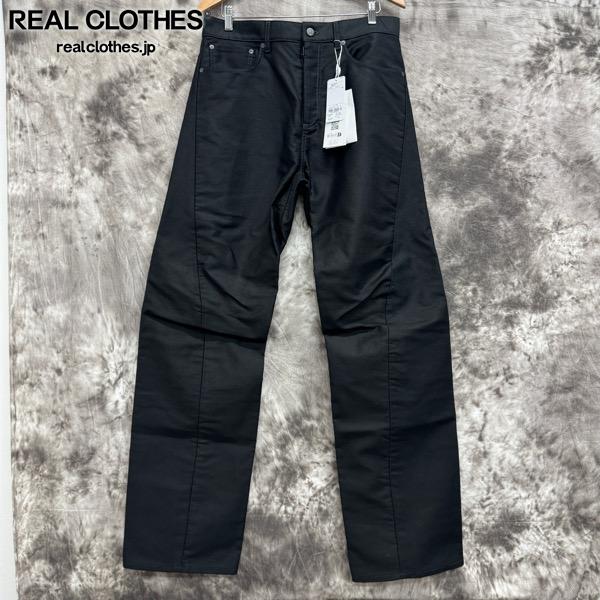 【中古】【未使用】Maison Margiela/メゾンマルジェラ PANTS 5 POCKETS/5ポケット パンツ/ブラック/S67LA0036/32