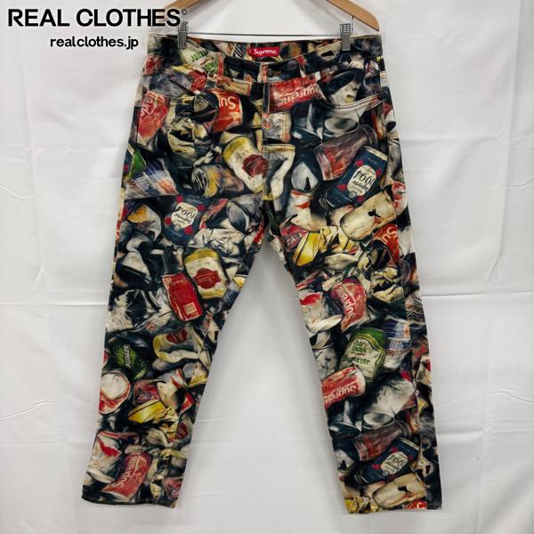 樂天商城 - 【中古】Supreme/シュプリーム【21SS】Cans Regular jean/カンズ レギュラージーンズ デニムパンツ/マルチカラー/34