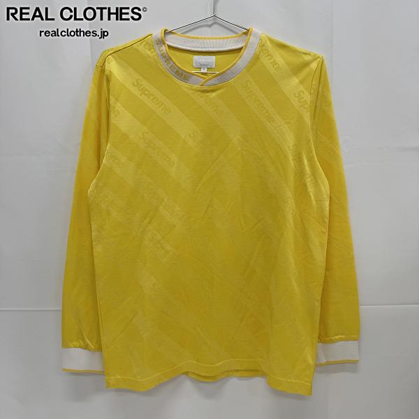 樂天商城 - 【中古】Supreme/シュプリーム【15SS】Diagonal Soccer Top/ダイアゴナル サッカートップス/イエロー/M