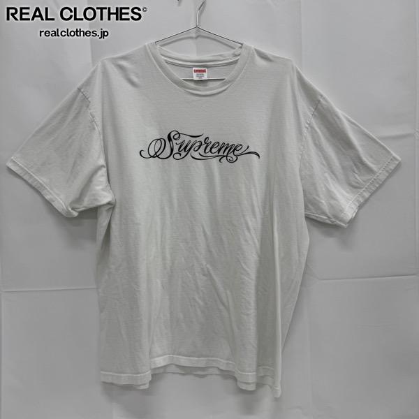 Rakuten - 【中古】Supreme/シュプリーム【22AW】shadow script Tee/シャドースクリプト 半袖Tシャツ/XXL