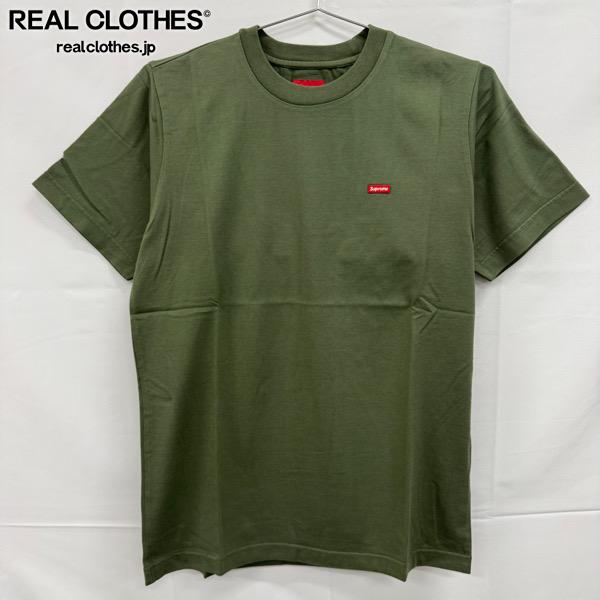 樂天商城 - 【中古】Supreme/シュプリーム Small Box Logo Tee/スモールボックスロゴ 半袖Tシャツ/オリーブ/S