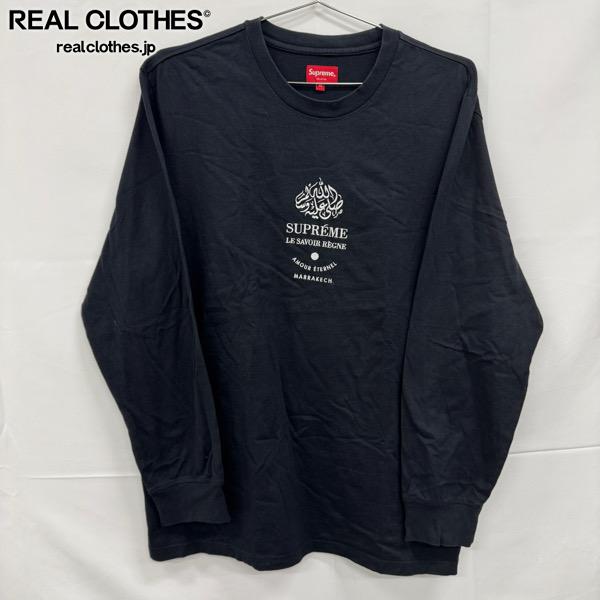 樂天商城 - 【中古】Supreme/シュプリーム【19AW】Marrakech L/S Top/マラケシュ 長袖Tシャツ ブラック/XL