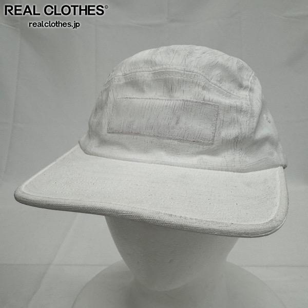 樂天商城 - 【中古】Supreme×MM6 Maison Margiela/シュプリーム×エムエムシックス【24SS】Painted Camp Cap/ペインテッド キャンプ キャップ/帽子/ホワイト