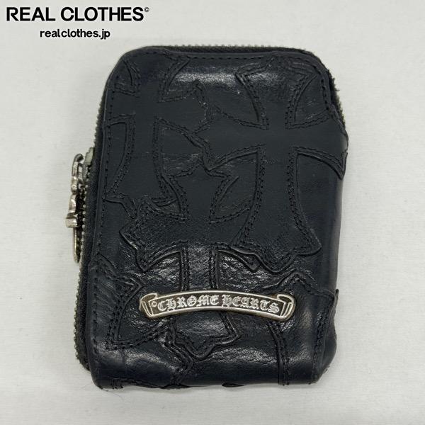 Rakuten - 【中古】CHROME HEARTS/クロムハーツ ONE TRILLION DLRS CEME LD セメタリークロスミニウォレット