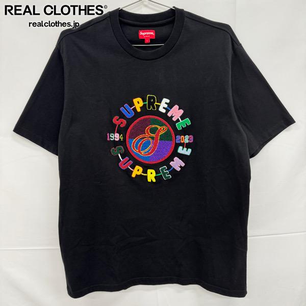 樂天商城 - 【中古】Supreme/シュプリーム【23SS】 Chenille Crest S/S/シェニール クレスト 半袖Tシャツ/ブラック/L