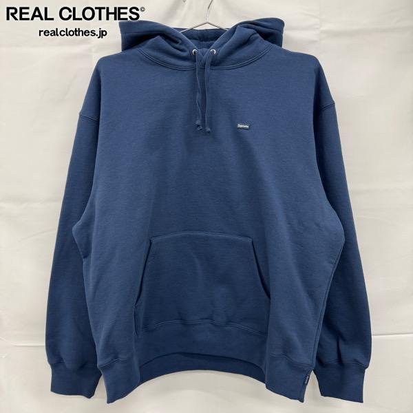 Supreme/シュプリームSmall Box Hooded Sweatshirt/スモール ボックス ロゴ パーカー/ダークブルー/L