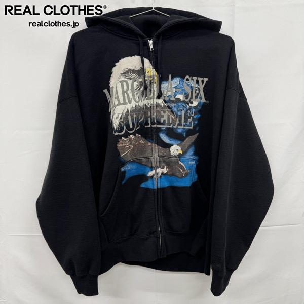 【中古】【未使用】Supreme×MM6 Maison Margiela/シュプリーム×エムエム6メゾンマルジェラ【26SS 】Eagle Zip Up Hooded Sweatshirt/パーカー/