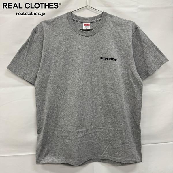 【中古】Supreme/シュプリーム【24SS 】Fuck Money Tee/ファック マネー 半袖Tシャツ/へザーグレー/M