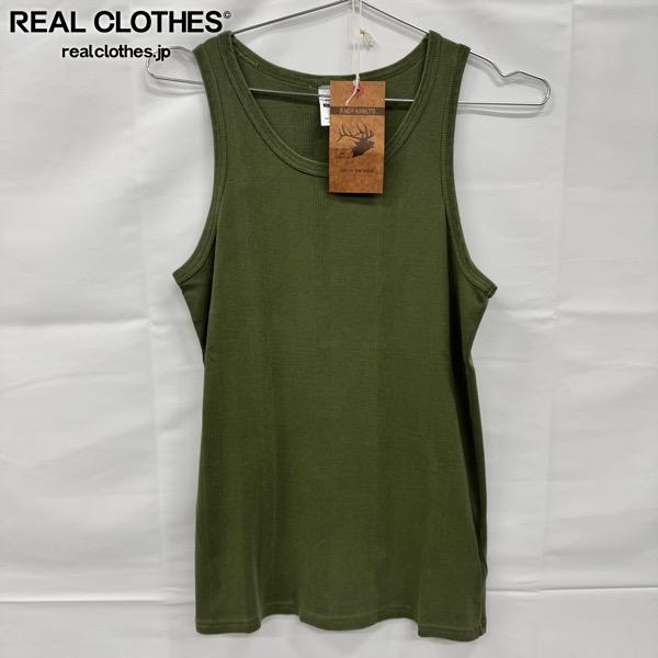 š̤ۡѡANDFAMILYS/ɥեߥ꡼25SSPigment Rib Tank Top/ԥ  󥯥ȥå/⥹꡼/X...