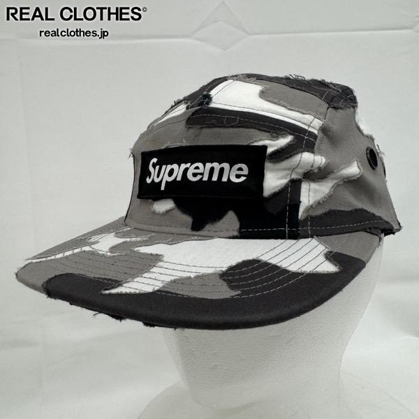 Rakuten - 【中古】Supreme/シュプリーム【25SS】Layered Camo Camp Cap/ レイヤードカモ キャンプキャップ/帽子/スノーカモ