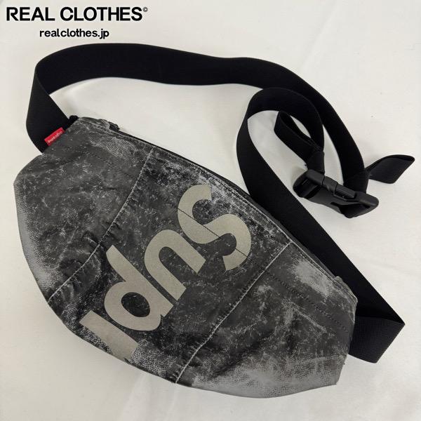 【中古】Supreme/シュプリーム【20AW】Waterproof Reflective Speckled Waist Bag/ リフレクティブ ウエストバッグ