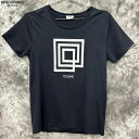 CELINE/セリーヌLabyrinthe Show Invitation Tee/ラビリンス ロゴプリント/半袖Tシャツ/2X308605G/M