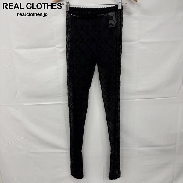 ꥢ륯ŷԾŹ㤨֡š̤ۡѡMarine serre/ޥ꡼󥻥25SSRECYCLED MESH FLOCK TIGHTS/å奿 WUW034A/֥å/SפβǤʤ15,000ߤˤʤޤ