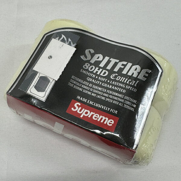 【中古】【未開封】Supreme/シュプリーム Spitfire Wheels スケートボード/スケボー ウィール 2