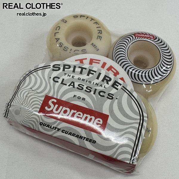 【中古】【未開封】Supreme/シュプリーム Spitfire Wheels スケートボード/スケボー ウィール