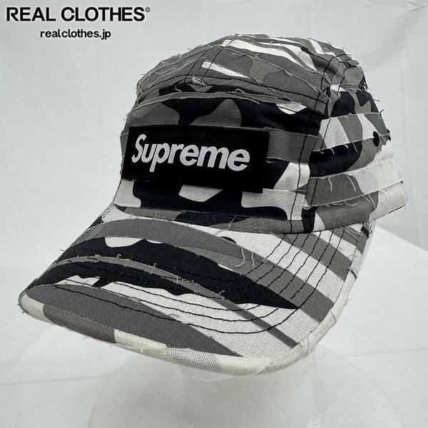 Supreme/シュプリームLayered Camo Camp Cap/レイヤード カモ キャンプ キャップ