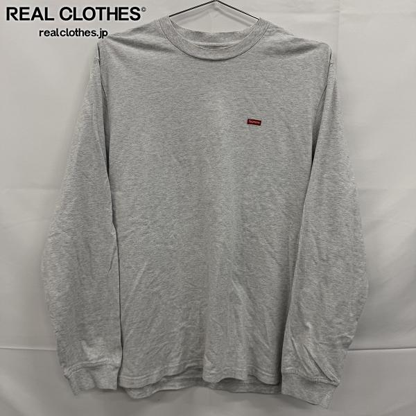Supreme/シュプリーム Small Box L/S Tee/スモール ボックス ロゴ 長袖Tシャツ/M