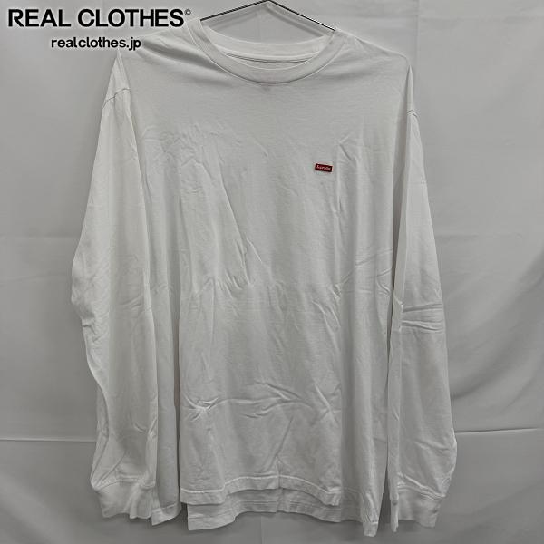 Supreme/シュプリームSmall Box L/S Logo Tee/スモールボックスロゴ 長袖Tシャツ ホワイト/L