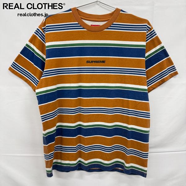 楽天市場】supreme ボーダー（Tシャツ・カットソー｜トップス