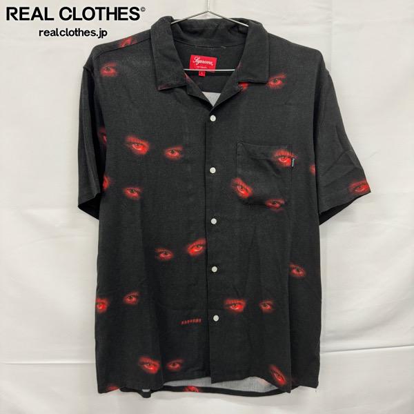 Supreme Lily Rayon Shirt Black 中古XLサイズ Supreme Lily Rayon