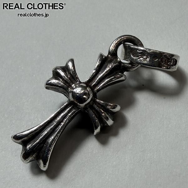 【中古】CHROME HEARTS/クロムハーツ CRS BBY FAT/CHクロス ベビーファット ネックレス チャーム/ペンダント トップ