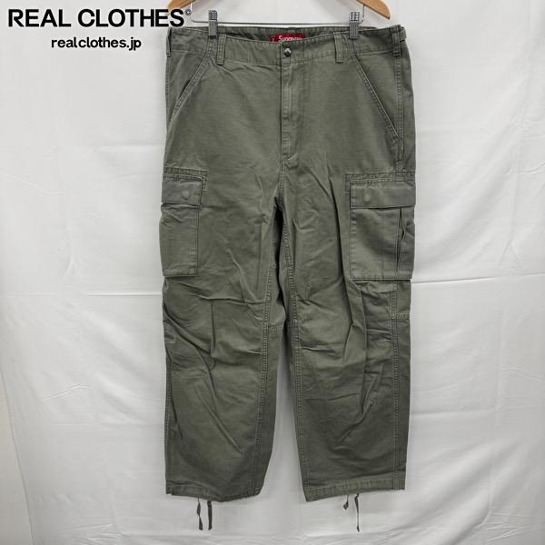 【中古】Supreme/シュプリーム【26SS】Cargo Pant カーゴパンツ/オリーブ/34 商品説明 カラー　：オリーブ素材 ：お写真にございます品質表示タグをご確認ください。付属品 ：画像に写るものが全てとなります。 サイズ 表記サイズ：34実寸約：（ウエスト 96 股上 34 股下 73 わたり幅 36.5 裾幅 26)cm 商品の状態 この商品のランク 　B 　 ※使用に伴い、スレ、ヨレ、スレによる色落ち等が見受けられます。 ※商品に関してご質問をいただきましてもお答え出来ない場合がございます。 ※商品の状態は弊社の基準により表記させて頂いております。 出品商品は【全て中古買取品】の為、商品によっては全てのダメージを掲載する事が難しく、掲載された情報以外にも、破損・汚れ・欠品・劣化の進行などがある場合もございます。 完璧なお品をお求めの方、また中古品にご理解のない方におきましては、恐れ入りますがご購入をお控え頂けますようお願い申し上げます。 S 未使用または新品同様のお品物 A コンディション良好な美品 B 使用感がある比較的良好なお品物 C 全体的に使用感のあるお品物 D 強い使用感または難ありのお品物 J ジャンク品 出品番号 34763 　※当店出品番号です。