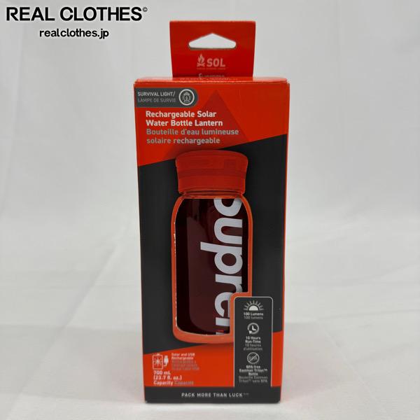 新品未使用】Supreme レッド ボトル 30センチくらい 水筒 SUPREME