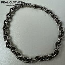 【中古】CHROME HEARTS/クロムハーツ PAPER CHAIN ペーパーチェーンブレスレット 7インチ