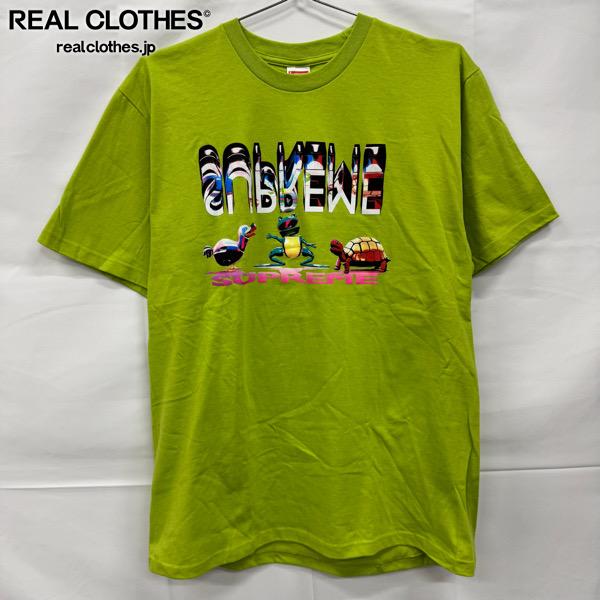 樂天商城 - 【中古】Supreme/シュプリーム【17AW】Friends tee/フレンズ 半袖Tシャツ/ライトグリーンL