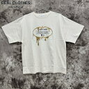 【中古】【未使用】F-LAGSTUF-F×SOUND SHOP/フラグスタフ×サウンドショップ Ice Logo Tee/アイス ロゴ 半袖Tシャツ/FS1599/クリーム/L/#1