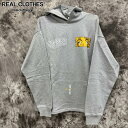 【中古】【未使用】ICECREAM/アイスクリーム【24AW】These Eyes Cropped Hoodie/フーディー パーカー/441-9305/グレー/XL