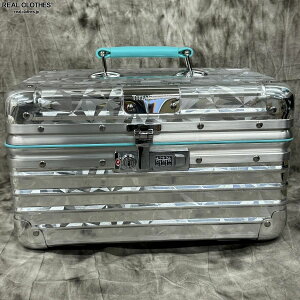 【中古】RIMOWA×Tiffany&Co./リモワ×ティファニー ジュエリー ケース