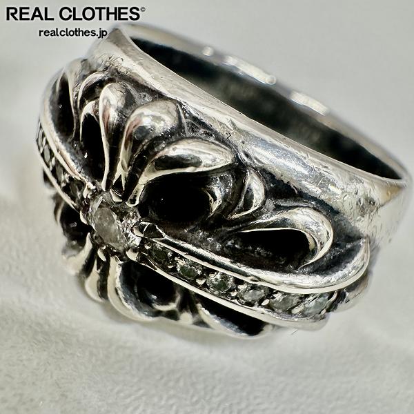中古】 CHROME HEARTS クロムハーツ セメタリークロス リング - 指輪