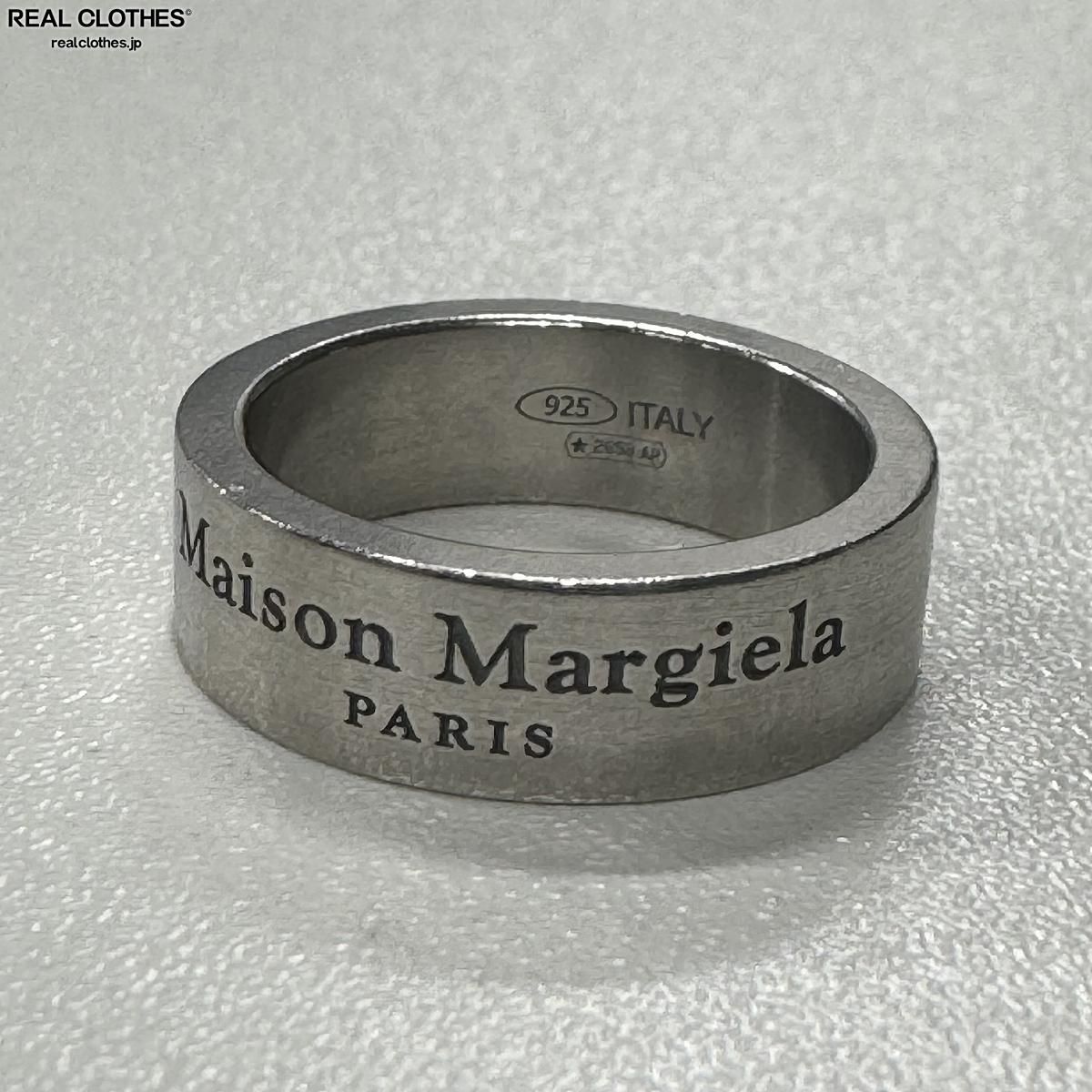 【中古】Maison Margiela/メゾンマルジェラ ロゴ彫刻 リング SM1UQ0082 SV0158/11.5号 1