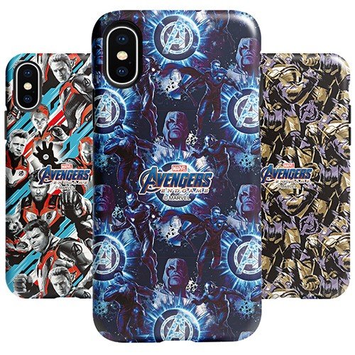 JH/ MARVEL AVENGERS ENDGAME Pattern Tough アベンジャーズ エンドゲーム iPhone Galaxy ケース カバー スマホケース