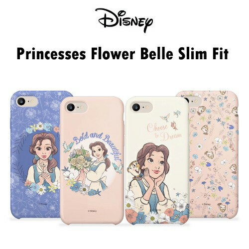 HP 美女と野獣 ベル iPhone Galaxy ケース カバー スマホケース Disney Beauty and the Beast Princess Flower Belle スリム ハード