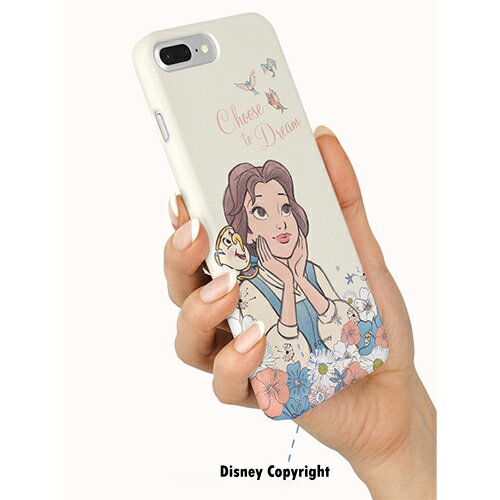 HP 美女と野獣 ベル iPhone Galaxy ケース カバー スマホケース Disney Beauty and the Beast Princess Flower Belle スリム ハード