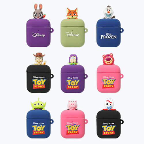 Disney Figure Airpods/第1世代/第2世代/エアーポッズ ソフト ケース カバー