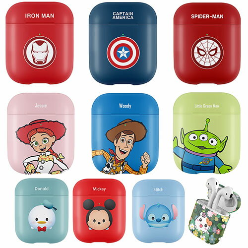 MARVEL/マーベル/TOY STORY 4 トイ・ストーリー 4 TSUM TSUM ツムツム EBICHU おるちゅばんエビちゅ Airpods Hard/第1世代/第2世代/エアーポッズ ハード ケース カバー