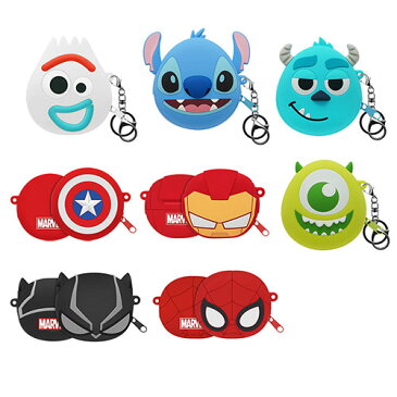 [AS] Disney Marvel Silicone Pouch/AirPods 第1世代/第2世代/Airpods Pro Hard/小銭入れ/ディズニー/マーベル/エアーポッズ プロ シリコーン ケース カバー