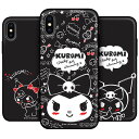 79 クロミ iPhone Galaxy カバー スマホケース SANRIO KUROMI Magnetic Card Mirror Bumper IC カード Suica カード収納可能