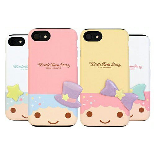 [79] SANRIO Little Twin Stars Deco Armour/リトルツインスターズ/iPhone/Galaxy カバー/スマホケース